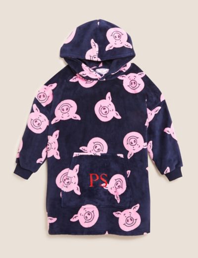 Personalised Kids' Percy Pig™ Oversized Hoodie (3-16 Yrs)